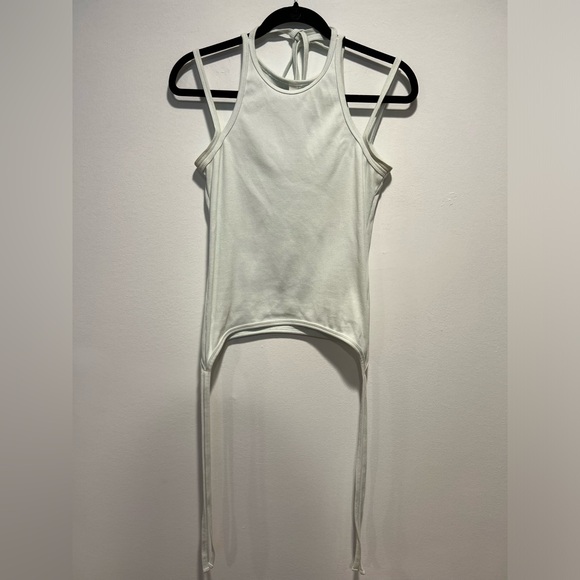 Dion Lee Double Ties Tank Top in Clear blue - Picture 7 of 10
